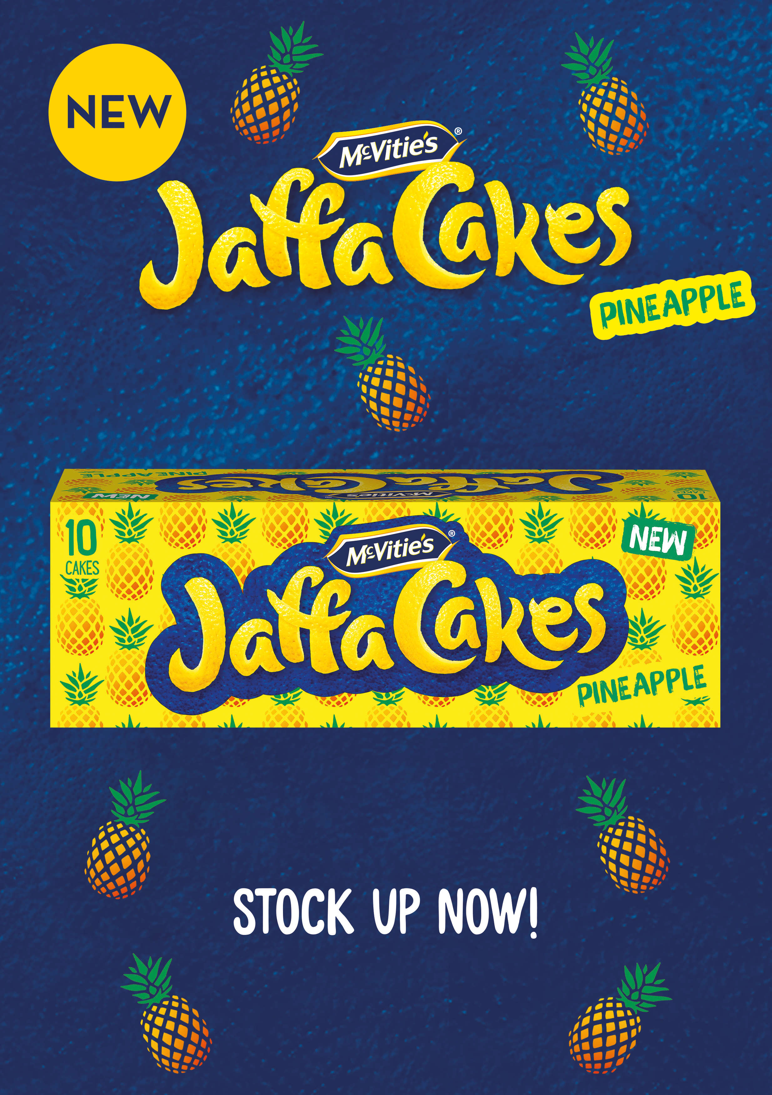 Pineapple store jaffa cakes